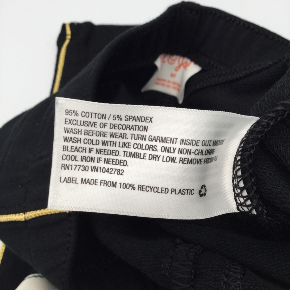 - Cat & Jack girls Jeggings pants 4T. New ebony - Picture 9 of 13